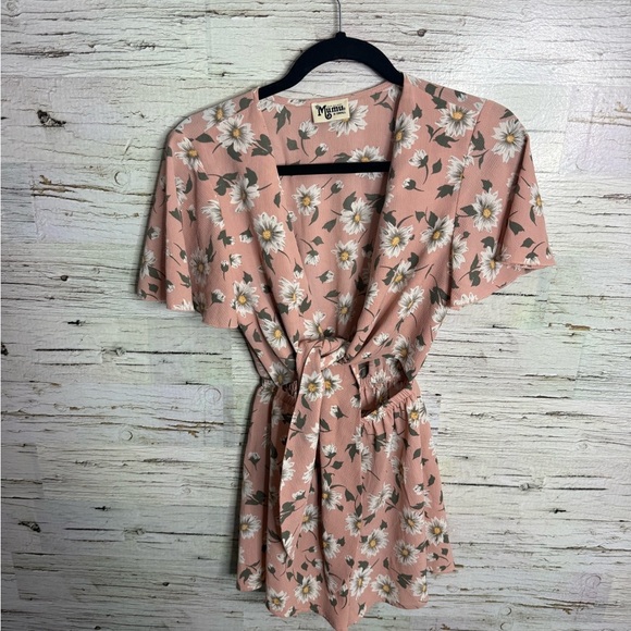 Romper - Show Me Your Mumu gia pink floral size xs - Picture 2 of 10